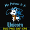 FN000571-My patronus is a Unicorn svg, png, dxf, eps file FN000571.jpg