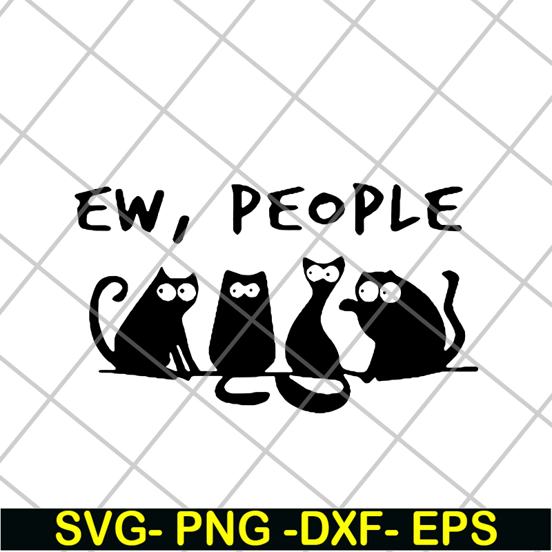 FN11062114-Ew people cats svg, png, dxf, eps digital file FN11062114.jpg