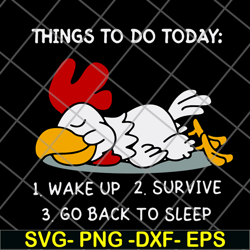 FN14062113- Thing to do today svg, png, dxf, eps digital file FN14062113.jpg