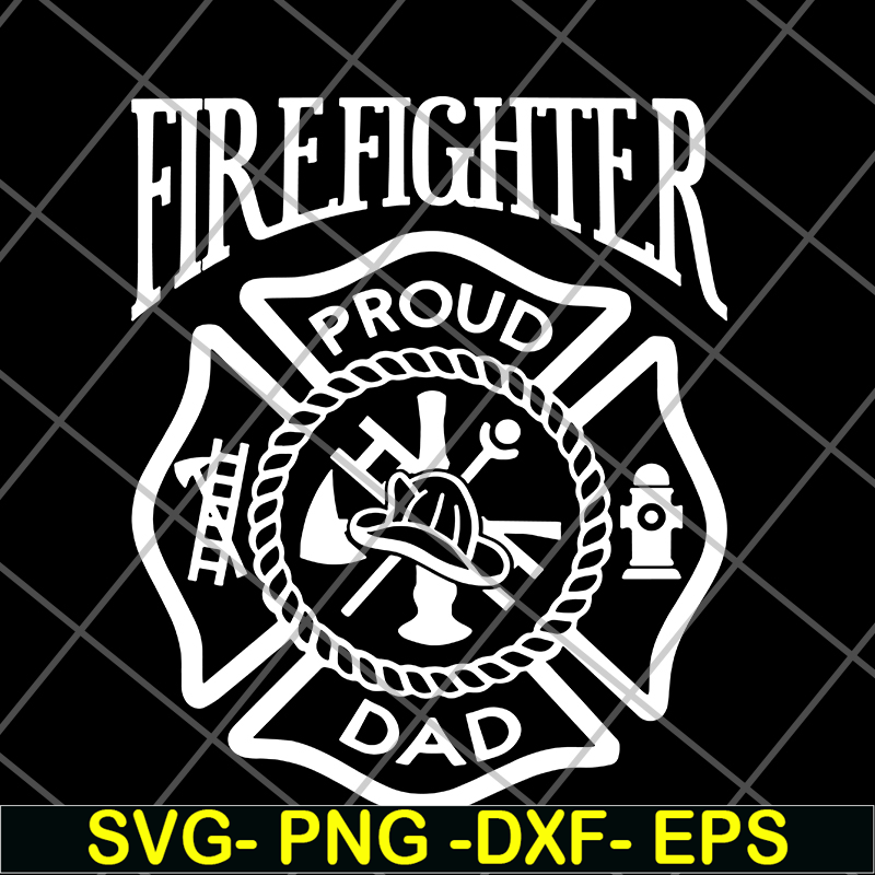 FTD03062105-Firefighter DAD svg, png, dxf, eps digital file FTD03062105.jpg