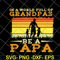 FTD05062107- In A World Full Of Grandpas Be A Papa Father’s Day Dad And Kids Silhouette Vintage svg, png, dxf, eps digital file FTD05062107.jpg