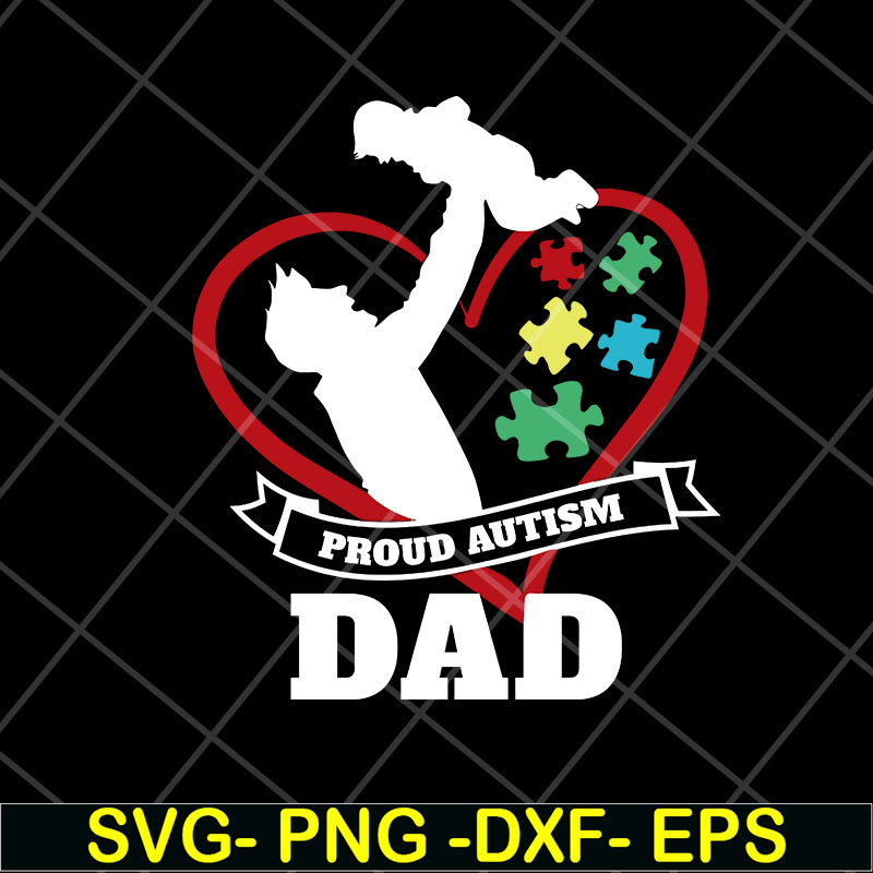 FTD07052122-proud autism dad svg, png, dxf, eps digital file FTD07052122.jpg