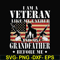 FTD118-I am a veteran svg, png, dxf, eps, digital file FTD118.jpg