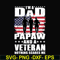 FTD125-I'm a dad pawpaw and a veteran svg, png, dxf, eps, digital file FTD125.jpg