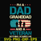 FTD128-I'm a dad granddad and a veteran nothing scares me svg, png, dxf, eps, digital file FTD128.jpg