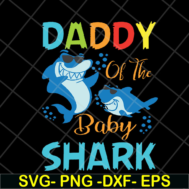 FTD13052135- daddy on the baby shark svg, png, dxf, eps digital file FTD13052135.jpg