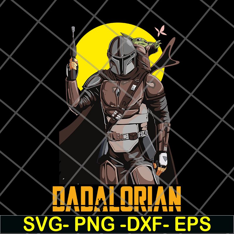 FTD21052135-dadalorian svg, png, dxf, eps digital file FTD21052135.jpg