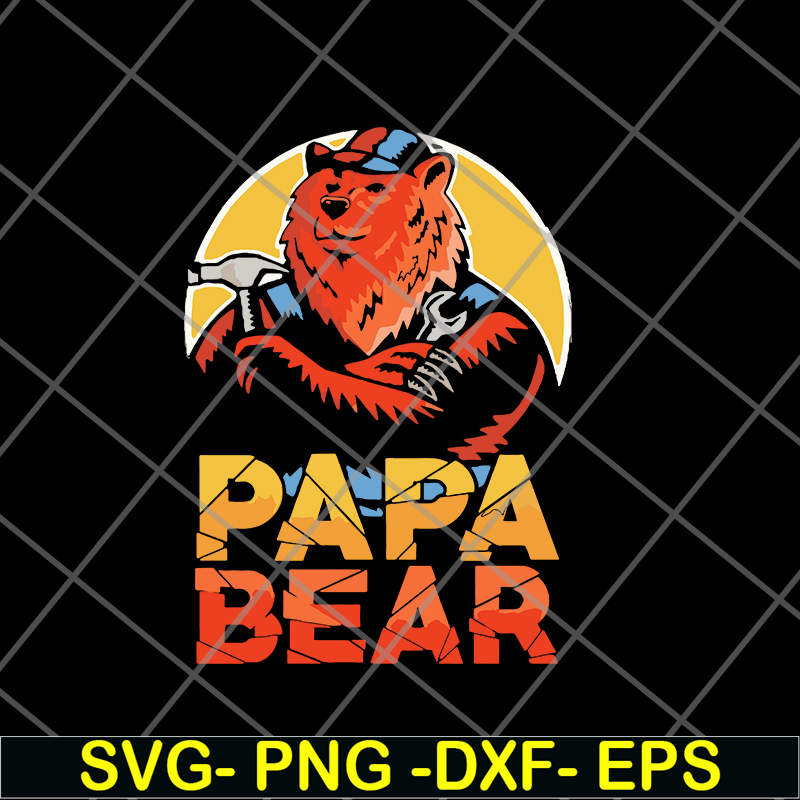 FTD24052107-papa bear svg, png, dxf, eps digital file FTD24052107.jpg