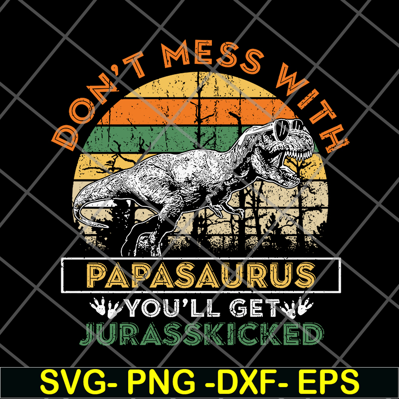 FTD24052117-Papa Saurus svg, png, dxf, eps digital file FTD24052117.jpg