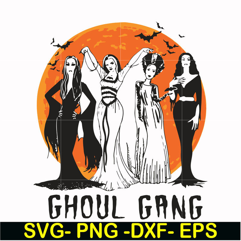 HLW0085-Ghoul gang svg, png, dxf, eps digital file HLW0085.jpg