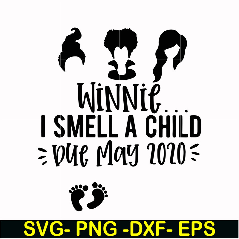 HLW0120-i smell a child svg, png, dxf, eps digital file HLW0120.jpg