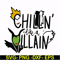 HLW0134-chilln' like a willain svg, png, dxf, eps digital file HLW0134.jpg