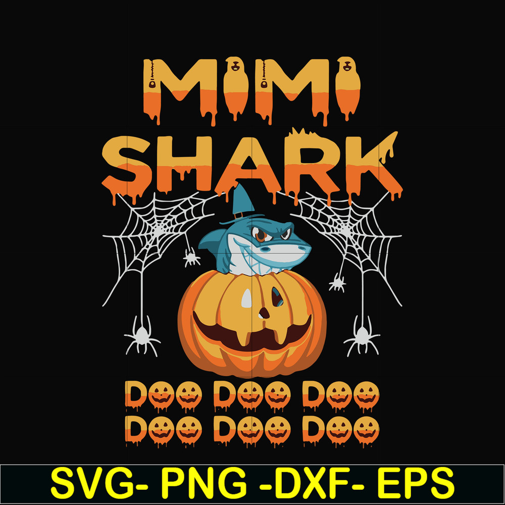 HLW0160-Mimi shark svg, png, dxf, eps digital file HLW0160.jpg