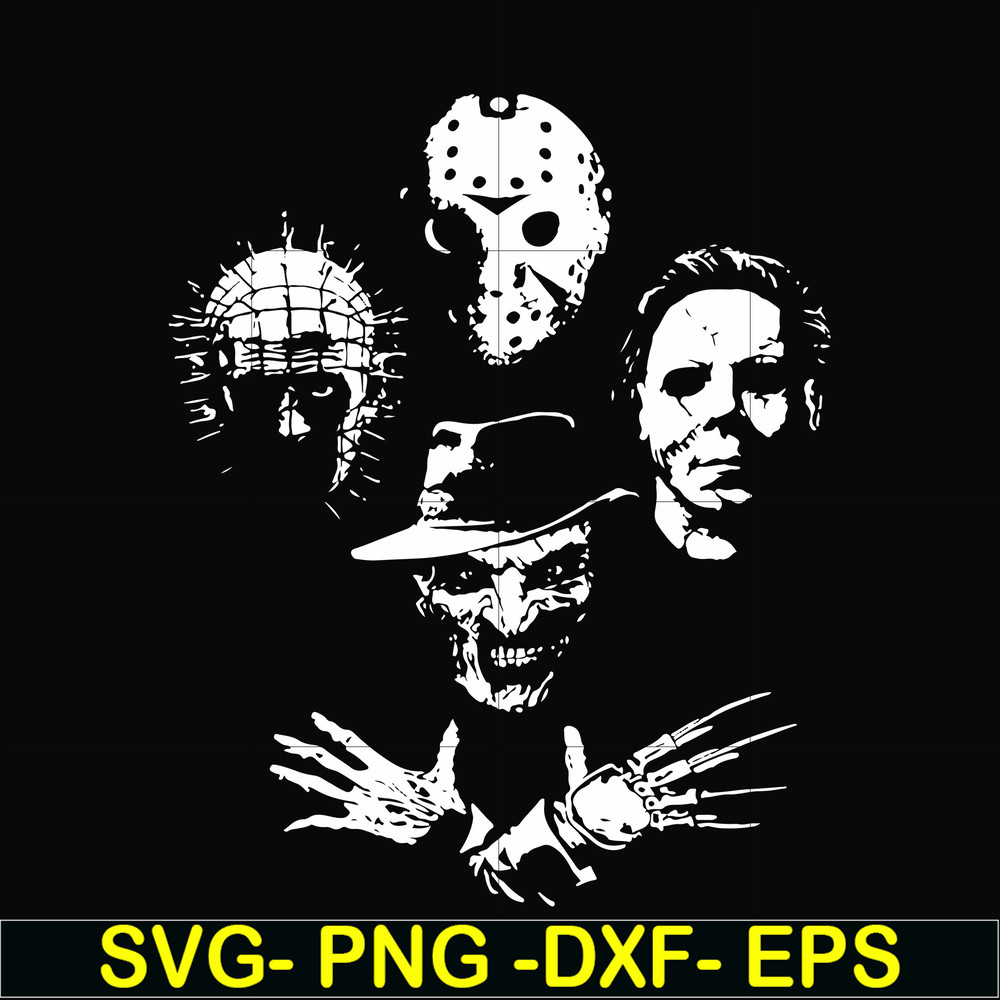 HLW2307207-Scary Friends Horror svg, Halloween svg, png, dxf, eps digital file HLW2307207.jpg