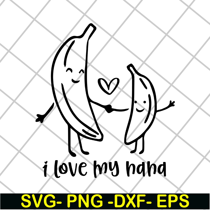 MTD03042122-I love my nana svg, Mother's day svg, eps, png, dxf digital file MTD03042122.jpg