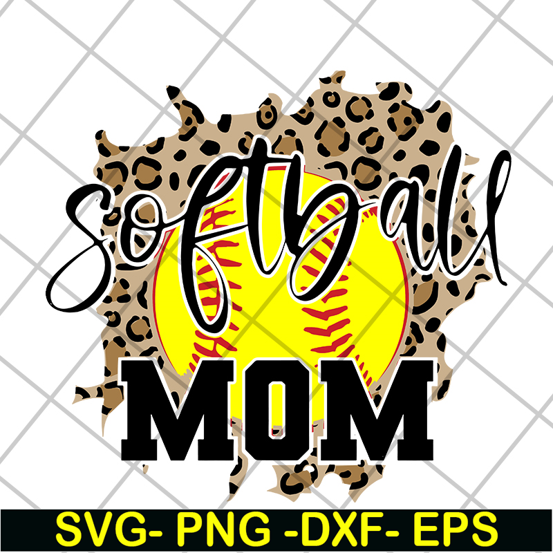 MTD05042127-Sofball mom svg, Mother's day svg, eps, png, dxf digital file MTD05042127.jpg