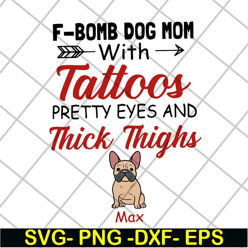 MTD10042106-f bomb dog mom svg, Mother's day svg, eps, png, dxf digital file MTD10042106.jpg