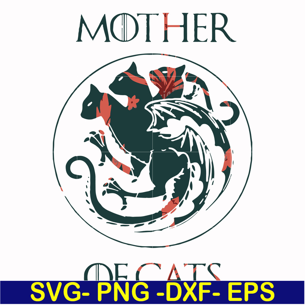 FN000410-Mother of cats svg, png, dxf, eps file FN000410.jpg