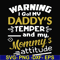 FN000457-Warning I got my daddy's temper and my mommy's attitude svg, png, dxf, eps file FN000457.jpg