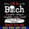 FN000536-I'm a bitch beautiful intelligent thoughtful caring honest with a low bullshit don't try me svg, png, dxf, eps file FN000536.jpg