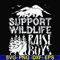 FN000672-Support wildlife raise boys svg, png, dxf, eps file FN000672.jpg