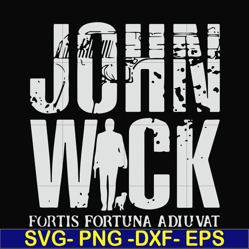 FN000771-John wick svg, png, dxf, eps file FN000771.jpg
