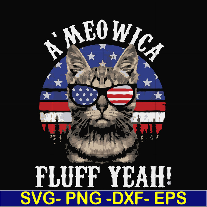 FN000786-A'meowica fluff yeah svg, png, dxf, eps file FN000786.jpg
