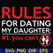 FN000882-Rules for dating my daughter #1. You can't svg, png, dxf, eps file FN000882.jpg