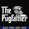 FN000965-The pugfather svg, png, dxf, eps file FN000965.jpg