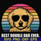 FN000966-Best doodle dad ever svg, png, dxf, eps file FN000966.jpg