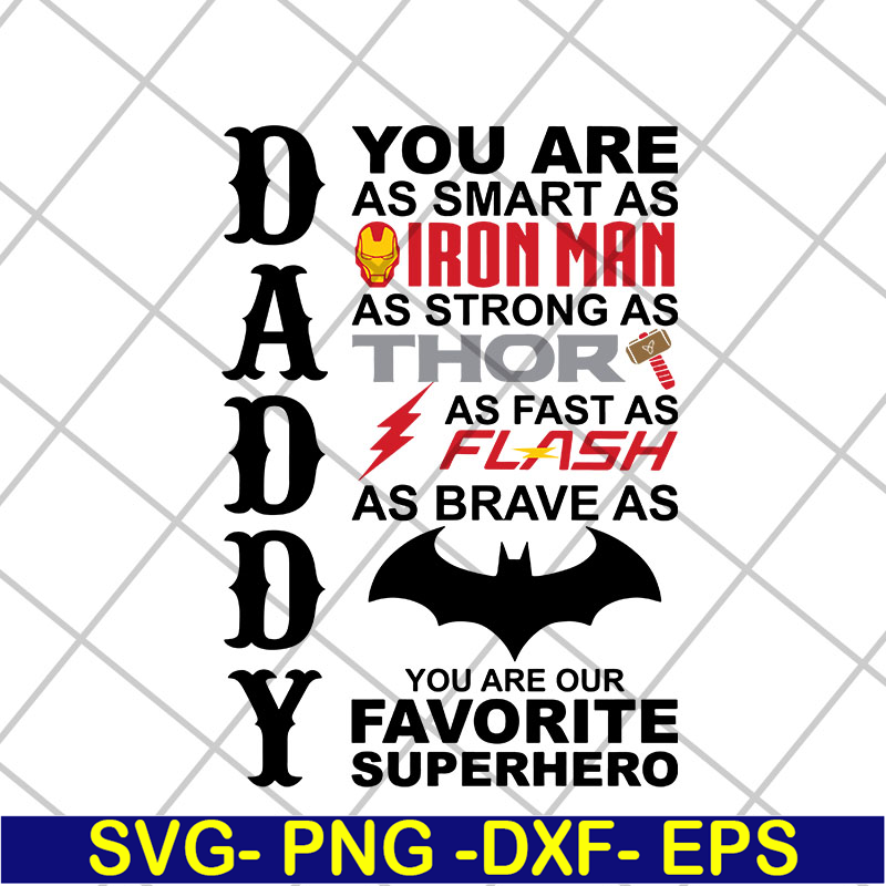 FTD05052114-Daddy avenger svg, Fathers day svg, png, dxf, eps digital file FTD05052114.jpg