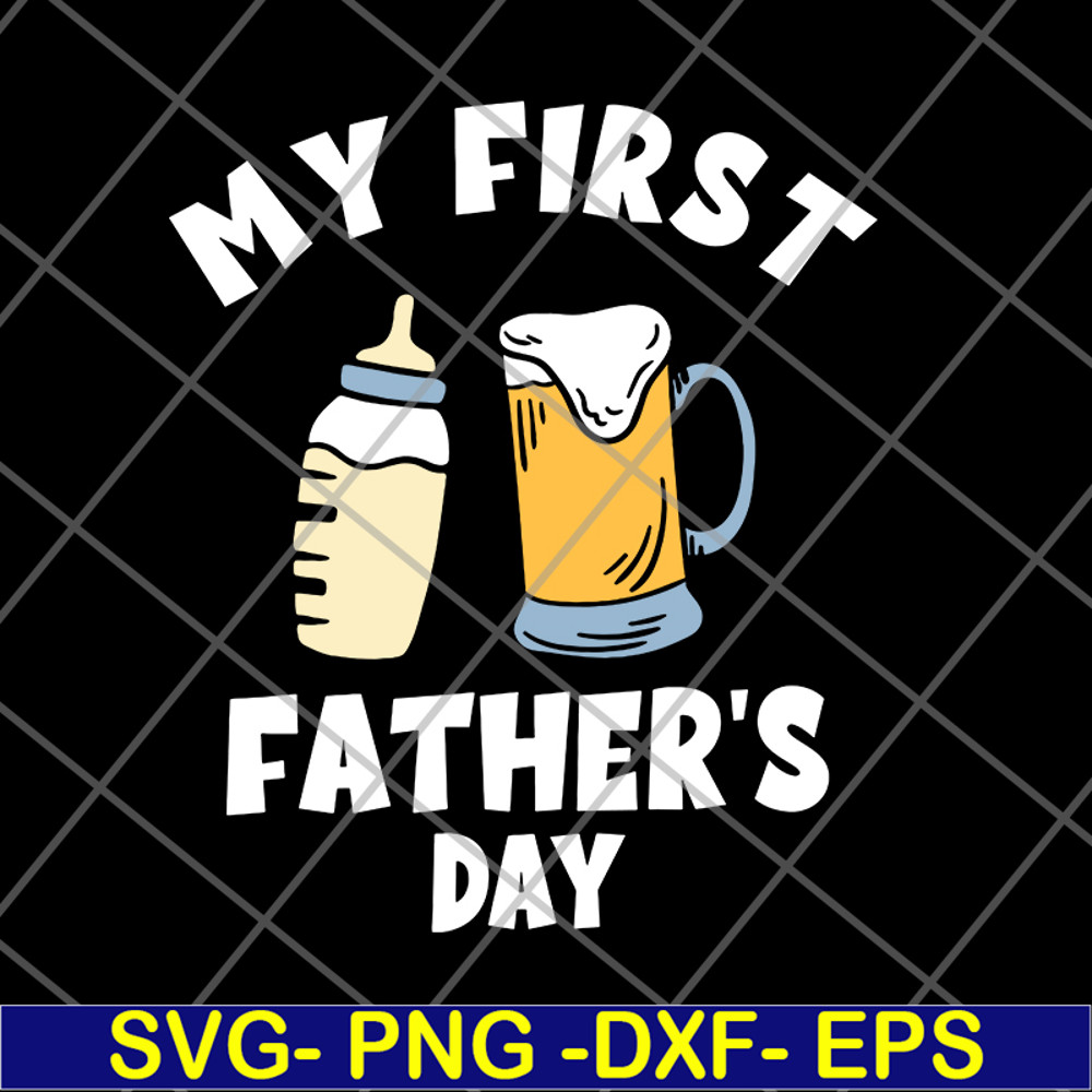 FTD05062112-My First Fathers Day svg, png, dxf, eps digital file FTD05062112.jpg