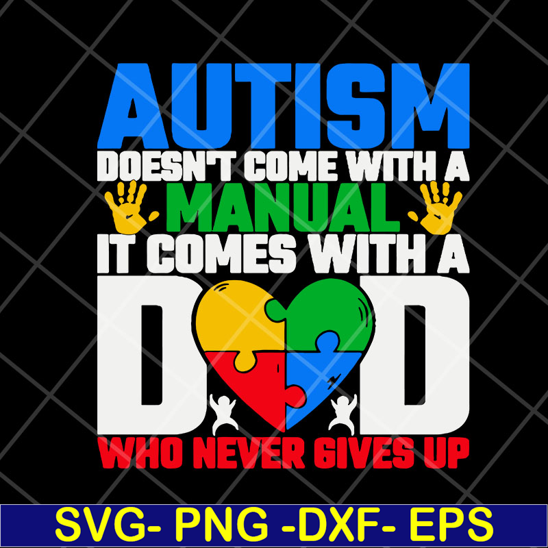 FTD07052101-autism dad svg, png, dxf, eps digital file FTD07052101.jpg