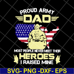 proud army dad svg, png, dxf, eps digital file ftd10052107