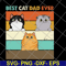 FTD10062110-Fluffy Cat Best Cat Dad Retro svg, png, dxf, eps digital file FTD10062110.jpg