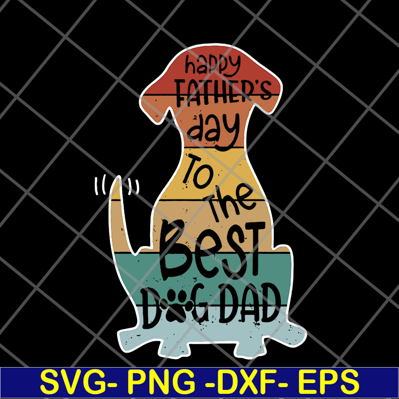 FTD10062126-The best dog dad svg, png, dxf, eps digital file FTD10062126.jpg