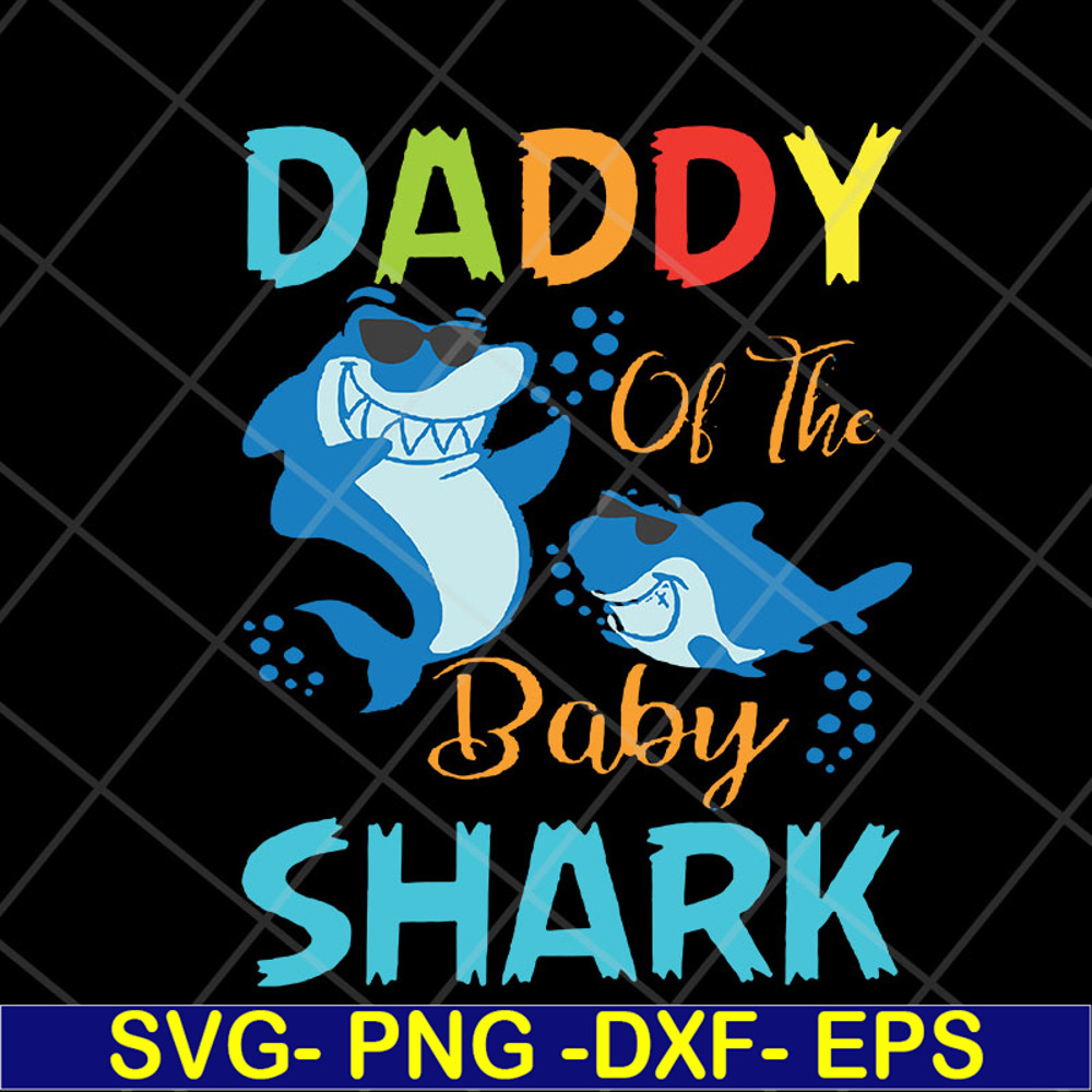 FTD13052135- daddy on the baby shark svg, png, dxf, eps digital file FTD13052135.jpg