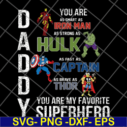 daddy you are as smart as iron man svg, png, dxf, eps digital file ftd19052109