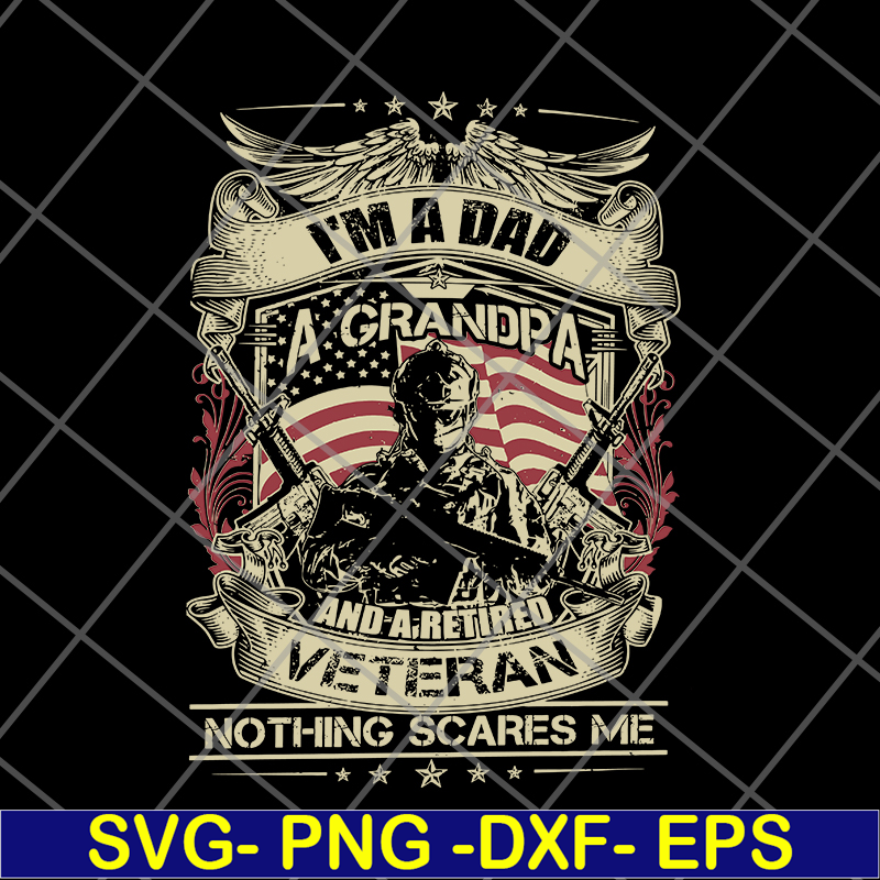 FTD27052107-Im A Dad A Grandpa svg, png, dxf, eps digital file FTD27052107.jpg