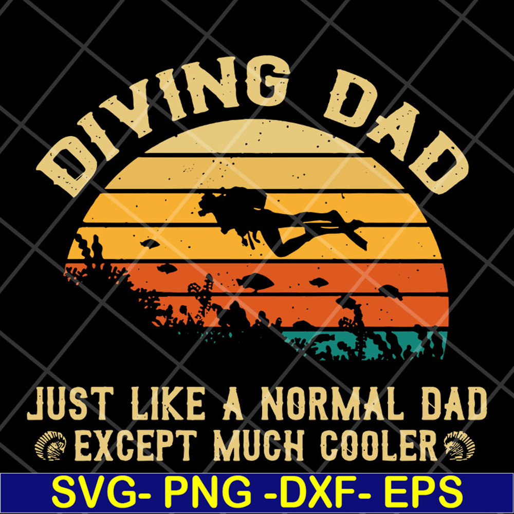 FTD29042105-Diving dad svg, Fathers day svg, png, dxf, eps digital file FTD29042105.jpg