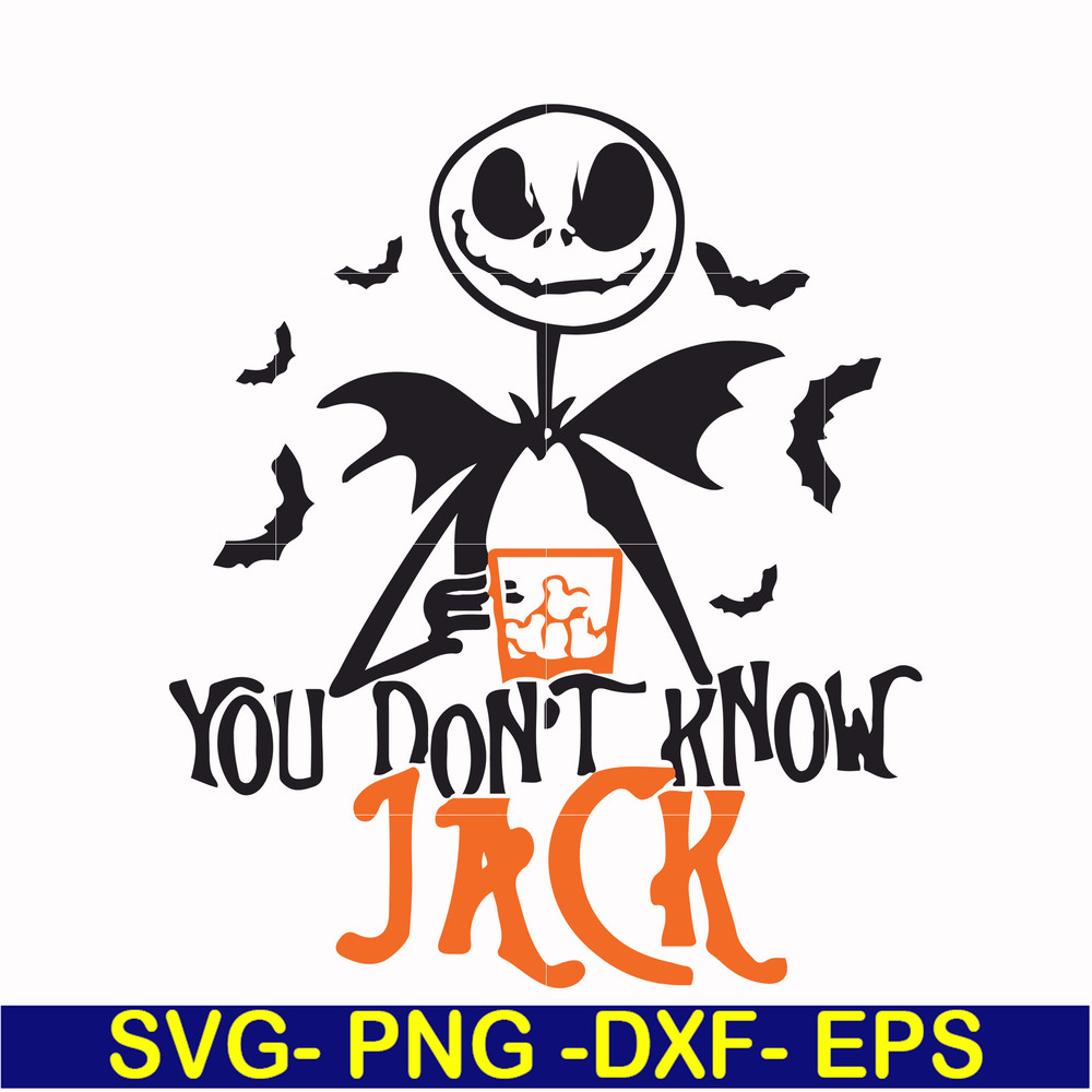 HLW0034-You don't know jack svg, halloween svg, png, dxf, eps digital file HLW0034.jpg