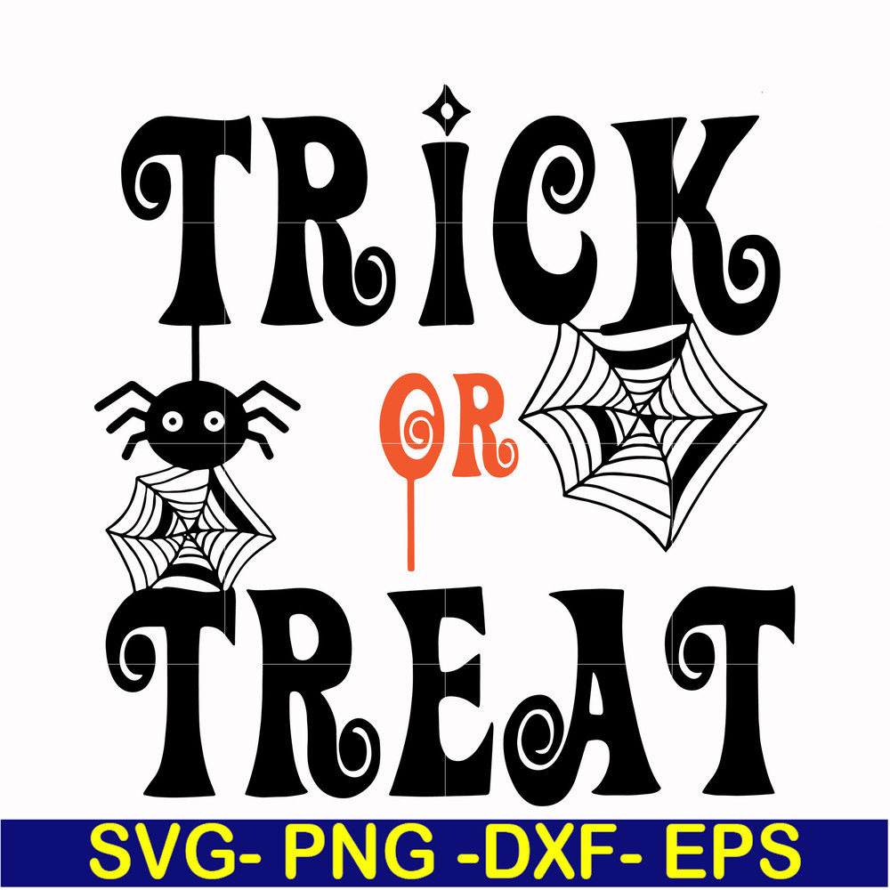 HLW0081-Trick or treat svg, png, dxf, eps digital file HLW0081.jpg