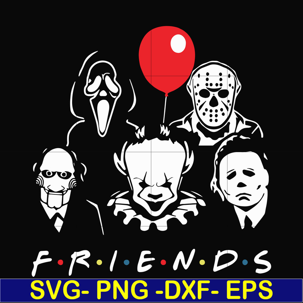 HLW0082-Friends svg, png, dxf, eps digital file HLW0082.jpg