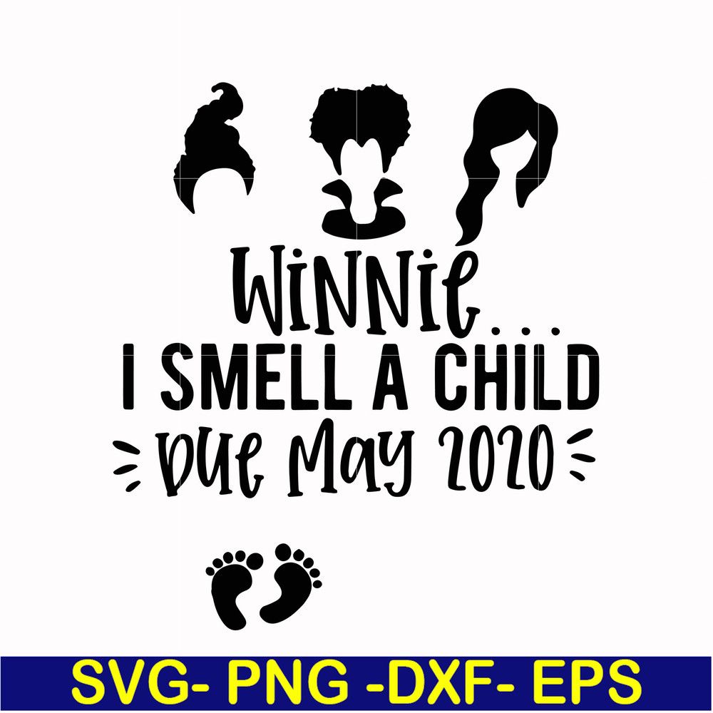 HLW0120-i smell a child svg, png, dxf, eps digital file HLW0120.jpg