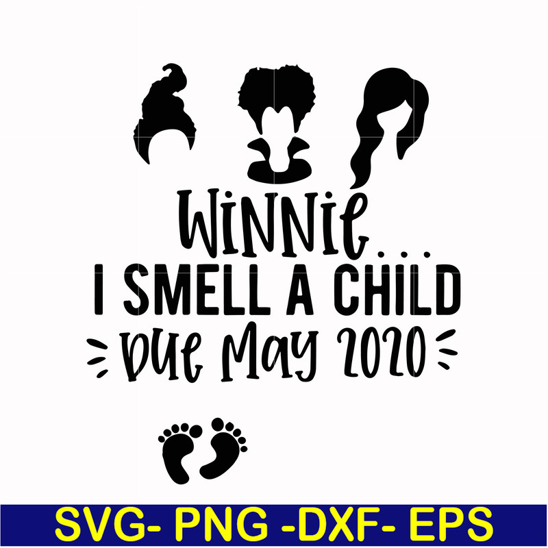 HLW0120-i smell a child svg, png, dxf, eps digital file HLW0120.jpg