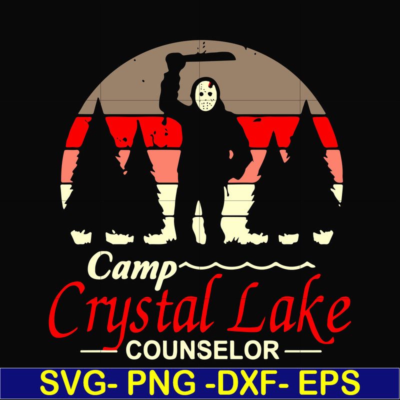 HLW0146-Camp crystal lake counselor svg, png, dxf, eps digital file HLW0146.jpg