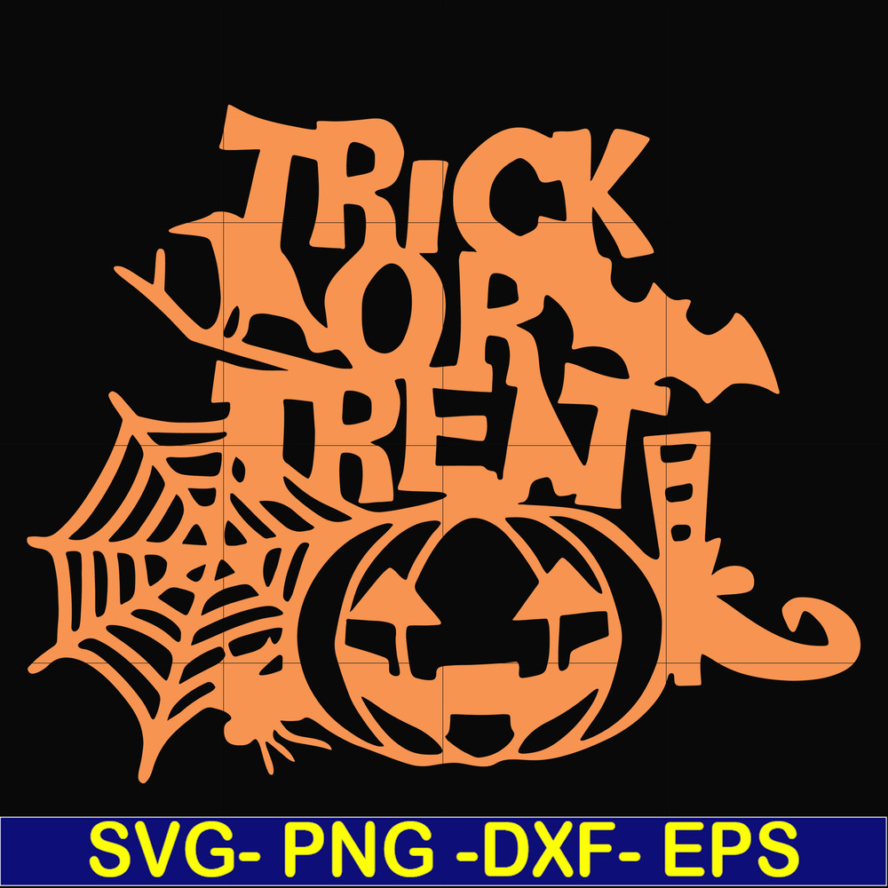 HLW1707206-Trick or treat svg, halloween svg, png, dxf, eps digital file HLW1707206.jpg