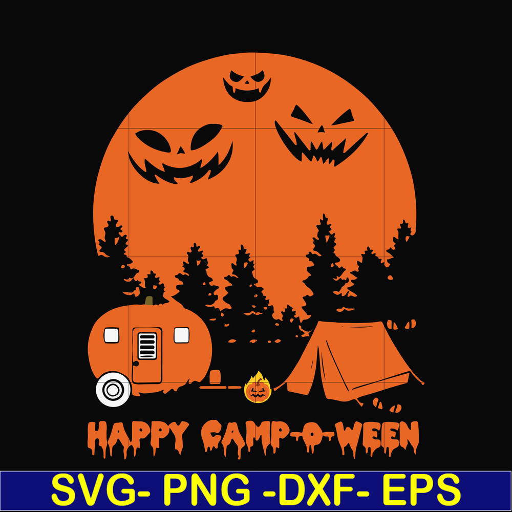 HLW2007204-Happy camp halloween svg, png, dxf, eps digital file HLW2007204.jpg