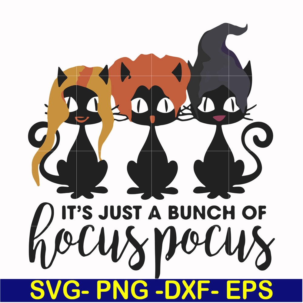 HLW23072011-Its just a bunch of hocus pocus svg, halloween svg, png, dxf, eps digital file HLW2307211.jpg