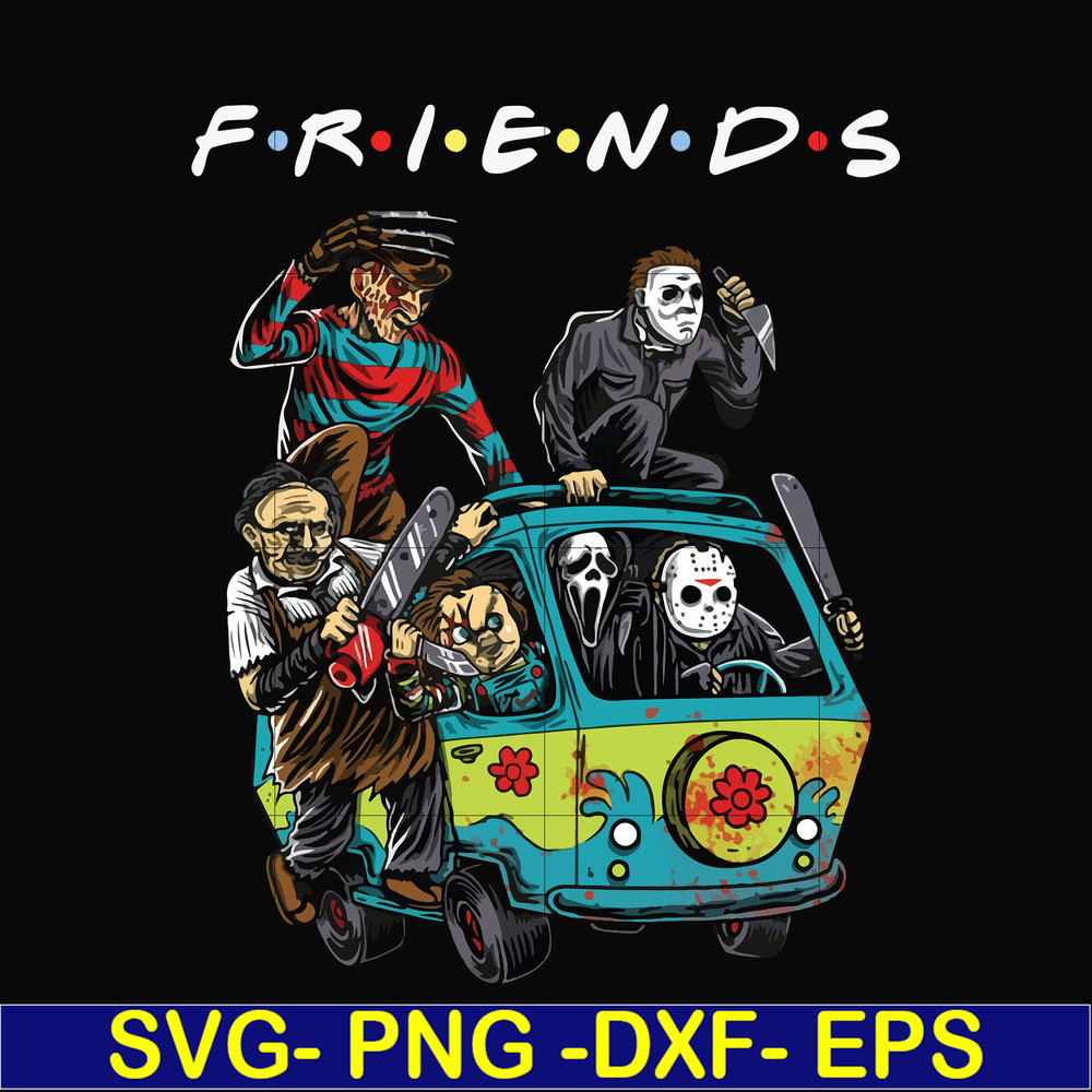 HLW2307202-Scary Friends Horror svg, Halloween svg, png, dxf, eps digital file HLW2307202.jpg